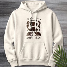 Amphibian Species Chart Premium Hoodie Gift For Nature Lover