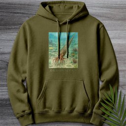 Ordovician Depths Premium Hoodie Gift For Nature Lover