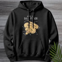 Vintage Banana Ball Python Anatomy Premium Hoodie Gift For Nature Lover