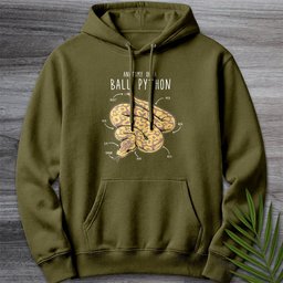 Vintage Banana Ball Python Anatomy Premium Hoodie Gift For Nature Lover