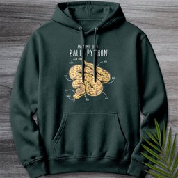 Vintage Banana Ball Python Anatomy Premium Hoodie Gift For Nature Lover