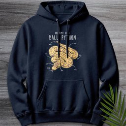 Vintage Banana Ball Python Anatomy Premium Hoodie Gift For Nature Lover