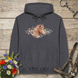 Wild And Free Hoodie Gift For Horse Lover