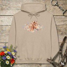 Wild And Free Hoodie Gift For Horse Lover