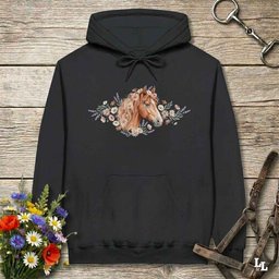 Wild And Free Hoodie Gift For Horse Lover