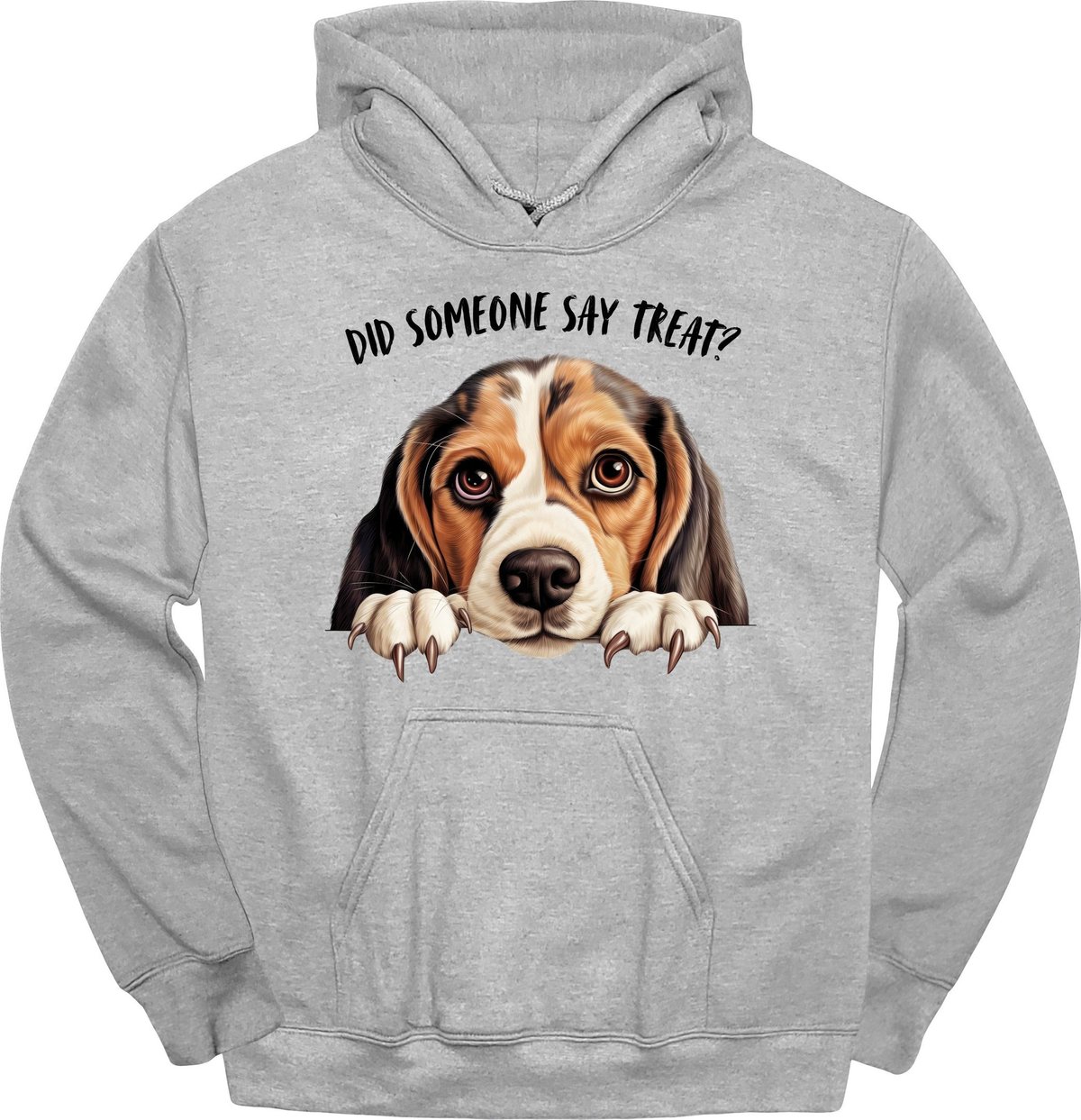 Beagle Did Someone Say Treat Hoodie Gift For Dog Lover