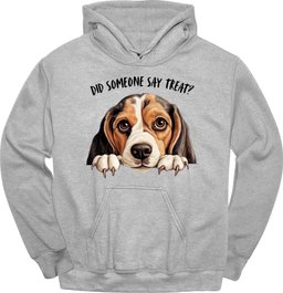 Beagle Did Someone Say Treat Hoodie Gift For Dog Lover