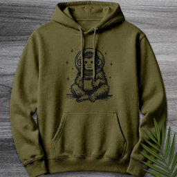 Astro Coffee Monkey Premium Hoodie Gift For Nature Lover