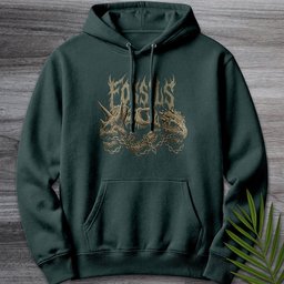Fossils Metal & Chains Premium Hoodie
