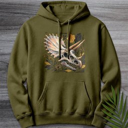 Metal Parasaurolophus Ferns Premium Hoodie Gift For Nature Lover