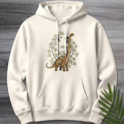 Ginko Wrapped Brachiosaurus Premium Hoodie