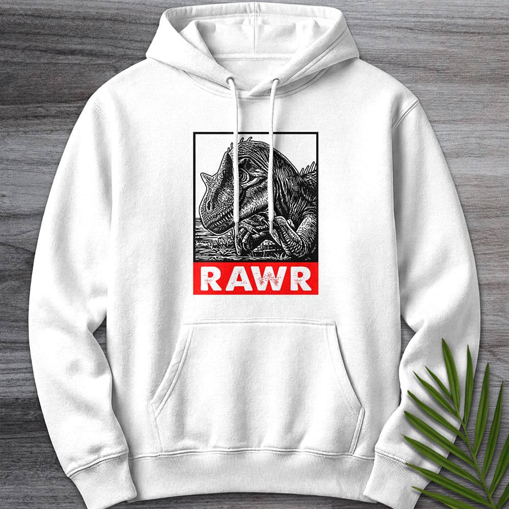 Dino Rawr Premium Hoodie Gift For Nature Lover
