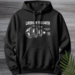 Layers Of The Earth Premium Hoodie Gift For Nature Lover