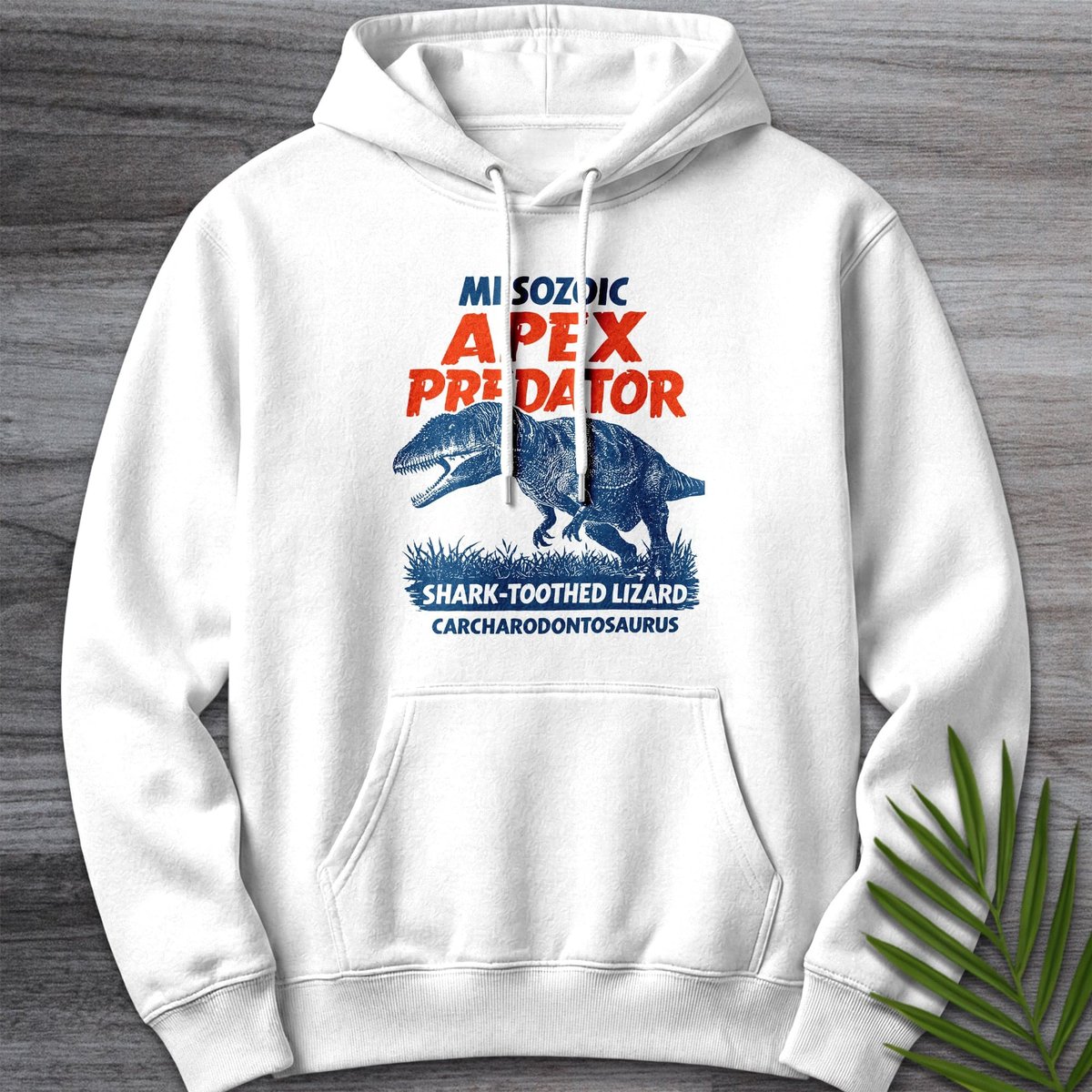 Carcharodontosaurus Mesozoic Apex Premium Hoodie Gift For Nature Lover