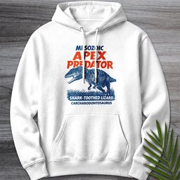 Carcharodontosaurus Mesozoic Apex Premium Hoodie Gift For Nature Lover