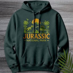 Jurassic National Park Premium Hoodie