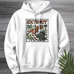 Cretaceous Extinct Nature Premium Hoodie Gift For Nature Lover