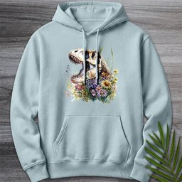 Blossoming T Rex Fossil Premium Hoodie Gift For Dinosaur Lover