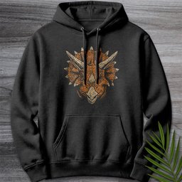 Cretaceous Triceratops Charge Premium Hoodie Gift For Dinosaur Lover