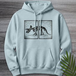 Across Triceratops Panels Premium Hoodie Gift For Dinosaur Lover