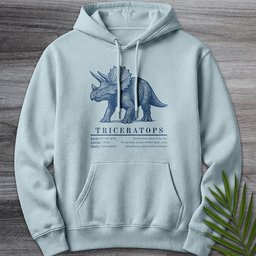 Triceratops Herbivorous Titan Premium Hoodie Gift For Dinosaur Lover