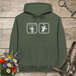 Age Appropriate Hobbies Hoodie Gift For Horse Lover