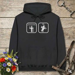 Age Appropriate Hobbies Hoodie Gift For Horse Lover