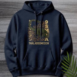 Thalassomedon Sea Lord Premium Hoodie Gift For Nature Lover