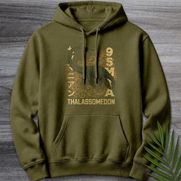 Thalassomedon Sea Lord Premium Hoodie Gift For Nature Lover