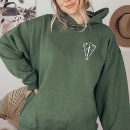 Dark Fantasy Sword Hoodie Gift For Cat Lover