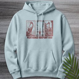 Quetzalcoatlus Feathered God Premium Hoodie Gift For Nature Lover