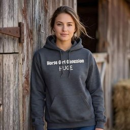 Horse Girl Obsession Hoodie Gift For Horse Lover