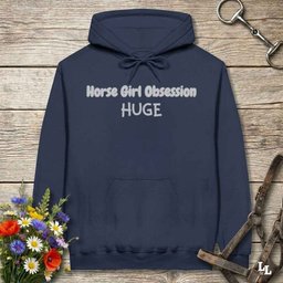 Horse Girl Obsession Hoodie Gift For Horse Lover
