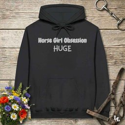 Horse Girl Obsession Hoodie Gift For Horse Lover