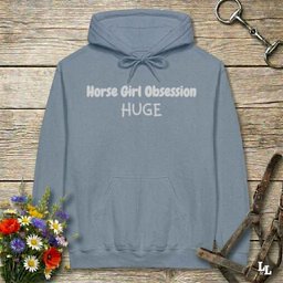 Horse Girl Obsession Hoodie Gift For Horse Lover