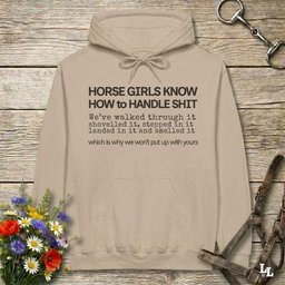 Horse Girls Know Hoodie Gift For Horse Lover