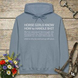 Horse Girls Know Hoodie Gift For Horse Lover