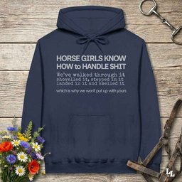 Horse Girls Know Hoodie Gift For Horse Lover
