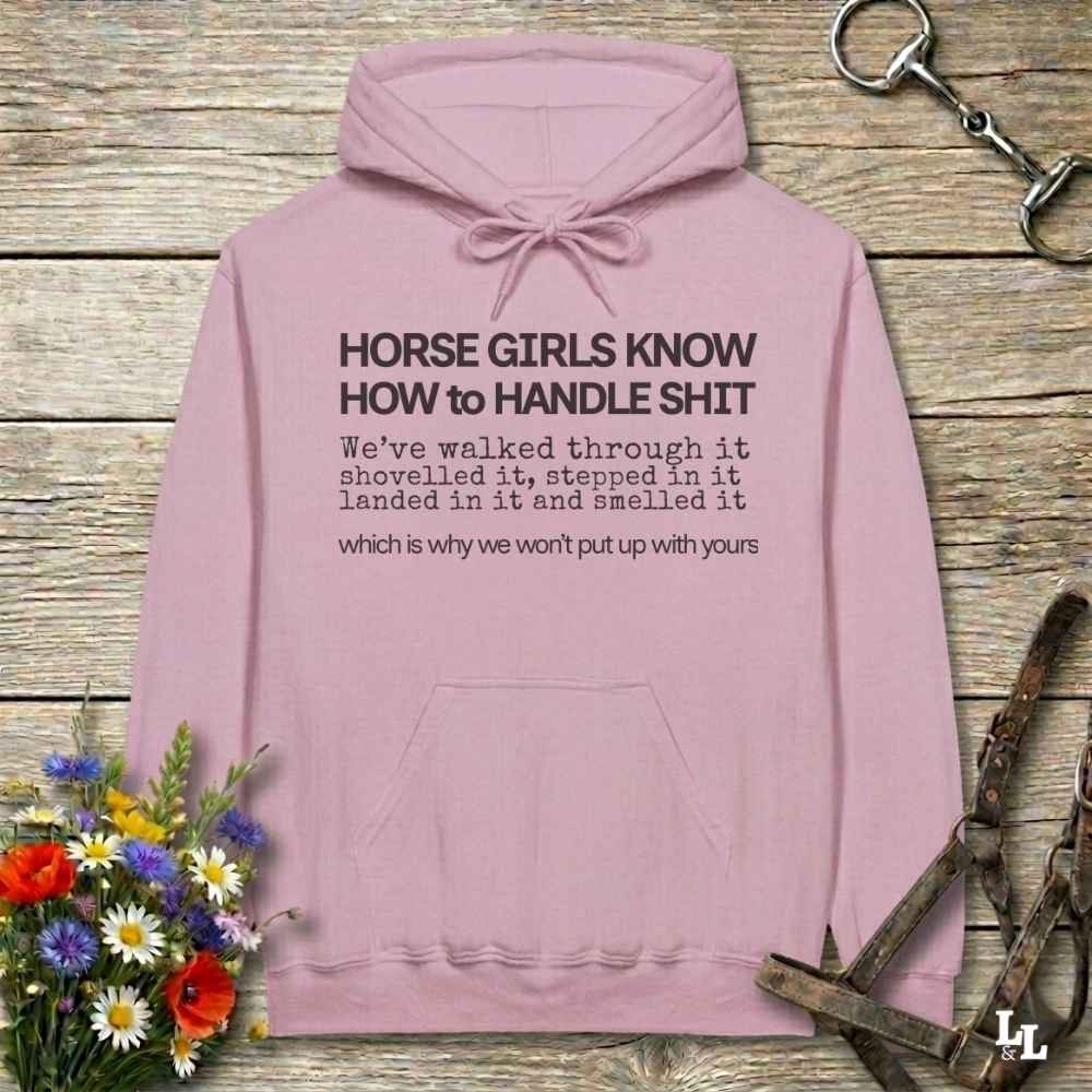 Horse Girls Know Hoodie Gift For Horse Lover