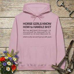 Horse Girls Know Hoodie Gift For Horse Lover