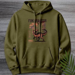Vintage Thief Of Fukui Fukuiraptor Premium Hoodie Gift For Nature Lover
