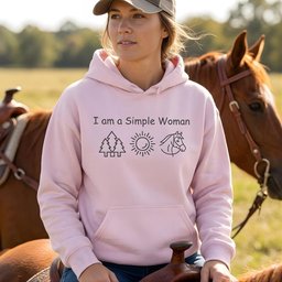 I Am A Simple Woman Hoodie Gift For Women