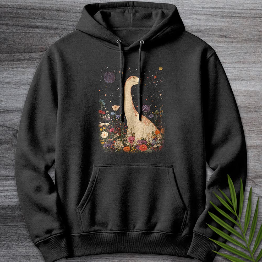 Vintage Floral Longneck Premium Hoodie