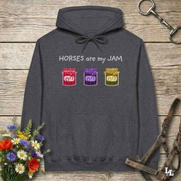 Horses Are My Jam Hoodie Gelato Gift For Horse Lover