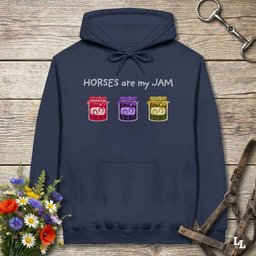 Horses Are My Jam Hoodie Gelato Gift For Horse Lover