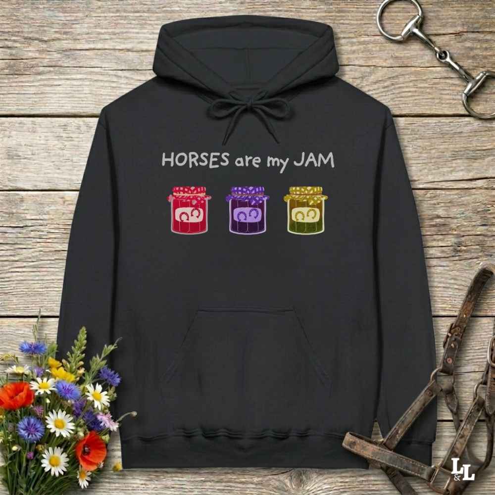 Horses Are My Jam Hoodie Gelato Gift For Horse Lover