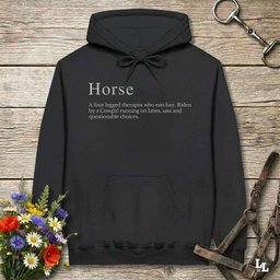 Horse Definition Hoodie Gift For Horse Lover