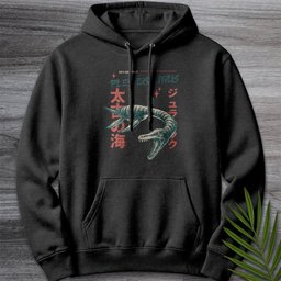 Plesiosaurus Ancient Sea Serpent Premium Hoodie