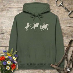 Evolution Of A Cowgirl Hoodie Gift For Horse Lover
