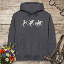 Evolution Of A Cowgirl Hoodie Gift For Horse Lover